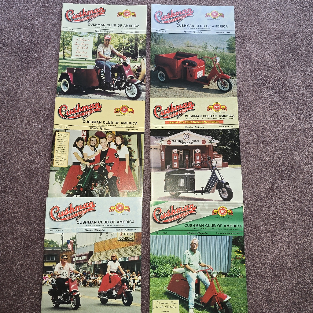 Cushman Collectable Magazines